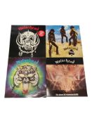 MOTORHEAD - FOUR 1970S / 80S HEAVY METAL LP VINYL RECORDS
