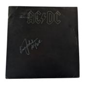 AC/DC (BAND) - TRIPLE SIGNED LP VINYL RECORD OF BACK IN BLACK