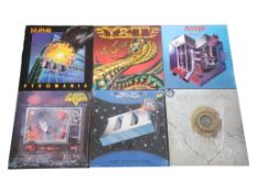 COLLECTION OF SIX 1980S HEAVY METAL LP VINYL RECORDS