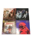 BLACK SABBATH - FOUR HEAVY METAL LP VINYL RECORDS