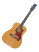 VINTAGE TWELVE STRING ACOUSTIC GUITAR