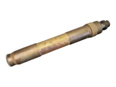 LATE 19TH / EARLY 20TH CENTURY NAUTICAL BRASS TELESCOPE