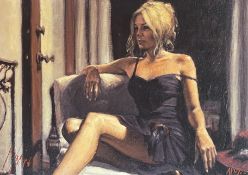 FABIAN PEREZ -THE RED HAT - LIMITED EDITION AP PRINT