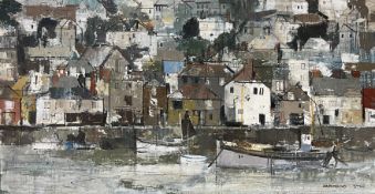 GEORGE HAMMOND STEEL (1900-1960) - ST IVES - OIL ON BOARD