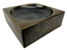 TROIKA POTTERY - CORNISH STUDIO POTTERY ASHTRAY BY ALISON BRIGDEN