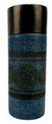 TROIKA POTTERY - CORNISH STUDIO POTTERY SMALL CYLINDER VASE - POSSIBLY MARILYN PASCOE