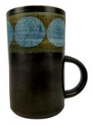 TROIKA POTTERY - CORNISH STUDIO POTTERY COFFEE MUG - UNMARKED