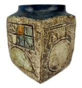 TROIKA POTTERY - CORNISH STUDIO POTTERY MARMALADE JAR BY TEO BERNATOWITZ