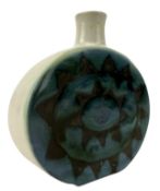 TROIKA POTTERY - CORNISH STUDIO POTTERY PERFUME BOTTLE BY LESLEY ILLSLEY