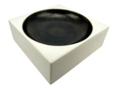 TROIKA POTTERY - CORNISH STUDIO POTTERY ASHTRAY BY ANNE LEWIS