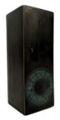 TROIKA POTTERY - CORNISH STUDIO POTTERY RECTANGULAR SLAB VASE BY LESLEY ILLSLEY