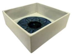 TROIKA POTTERY - CORNISH STUDIO POTTERY EARLY PRINTED MARK ASHTRAY
