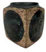 TROIKA POTTERY - CORNISH STUDIO POTTERY MARMALADE JAR BY SYLVIA VALLENCE