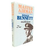 MASTER AIRMAN - BIOGRAPHY OF AIR VICE MARSHAL DONALD BENNETT - SIGNED