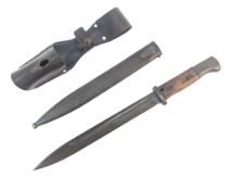WWII SECOND WORLD WAR GERMAN K98 MAUSER RIFLE BAYONET