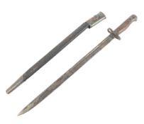 WWI FIRST WORLD WAR BRITISH 1907 PATTERN BAYONET