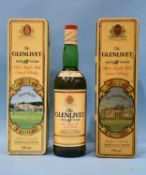 The Glenlivet, 12 Year Old single malt whisky, 40% vol, 75cl, one bottle, in classic 'golf