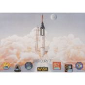 LUFT- UND RAUMFAHRT - Bishop, George "MERCURY 7" - The Mercury Astronauts