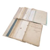 Historische Dokumentensammlung aus dem Raum Sachsen -