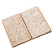 Handschriftliche Sammlung von Rezepturen und Anweisungen zur Anwendung, wohl 18./Anfang 19. Jh,