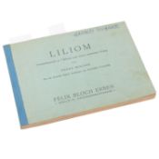 Harald Juhnke (1929–2005) – Liliom, Skript mit handschriftlichen Notizen und Korrekturen,