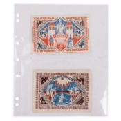 Bielefeld - Notstoffgeld, 2x 25 Mark 1921 zum 700-Jahr-Feier