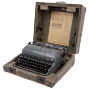 3. Reich - Schreibmaschine Olympia Robust,