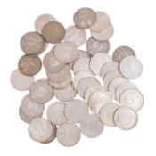 BRD /SILBER - 45 x 5 DM ab 1951