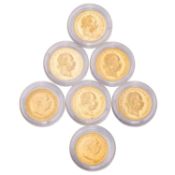 Österreich/ GOLDlot - 7x Goldmünze mit insg. ca. 22,7g Feingold,