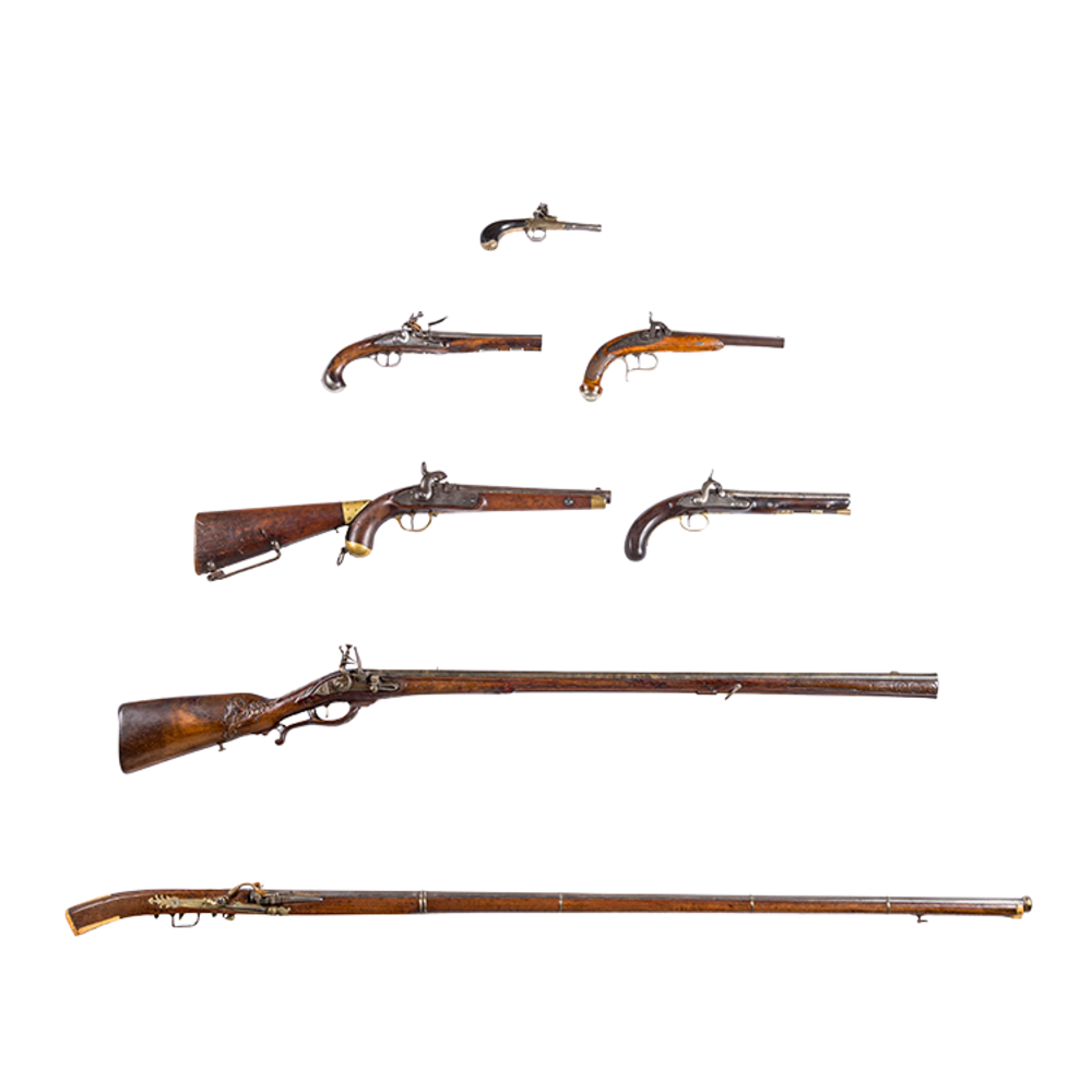 Historische Waffen - Alle Preise inkl. Aufgeld!