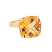 TIFFANY & CO Ring "Sparklers" mit Citrin, 