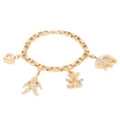CHOPARD Bettelarmband "Happy Diamonds",  