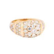 Ring mit Brillanten von zus. ca. 2 ct, 