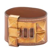 HERMÈS Armreif "COLLIER DE CHIEN", kleine Größe.