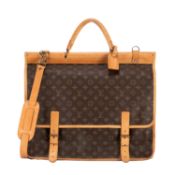 LOUIS VUITTON VINTAGE Weekender "KLÉBER", Koll.: 1988.