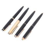 MONTBLANC Schreibgeräte Konvolut. 