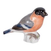 MEISSEN Tierfigur 'Gimpel', 20. Jh.