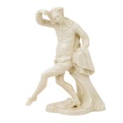 NYMPHENBURG "Scaramuz mit Mantel" 20.Jh. 