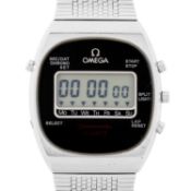 OMEGA Speedmaster LCD Ref. 186.0005 Herrenuhr, ca. 70er/80er Jahre. 