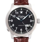 GLASHÜTTE ORIGINAL Senator Navigator Fliegeruhr Ref. 100-03-07-04-04. 