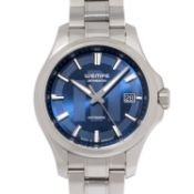 WEMPE Zeitmeister "Allianz" Herrenuhr mit Box und Papieren von 2021. 