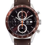 TAG HEUER Carrera Herren-Chronograph Ref. CV2013 mit Box und Papieren von 2011. 