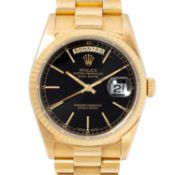 ROLEX Day-Date 36 Ref. 18238 in 18K Gelbgold mit Box und Papieren von 1994. 