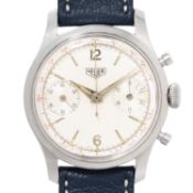 HEUER "Pre-Carrera" Herren-Chronograph Ref. 44086, ca. 50er Jahre. 