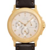 CORUM Reserve de Marche Ref. 7310956 in 18K Gelbgold mit Box und Papieren. 