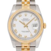 ROLEX Datejust 36 Ref. 116233 mit Box und Papieren von 2015. 