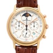 JAEGER-LECOULTRE Odysseus Herren-Chronograph Ref. 165.740.303 in 18K Gelbgold mit Box und Papieren v
