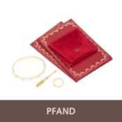PFANDAUKTION - CARTIER Armreif und Ring "Love", 