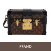 PFANDAUKTION - LOUIS VUITTON Umhängetasche "PETITE MALLE".