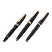 MONTBLANC Füllfederhalter Konvolut.